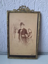 Très Beau Vieux Cadre Photo