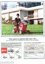 ADVERTISEMENT ADVERTISING 116 1966 Rugg Lawn Mower