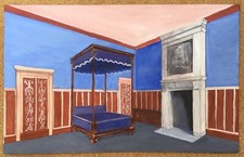 Gouache originale Intérieur