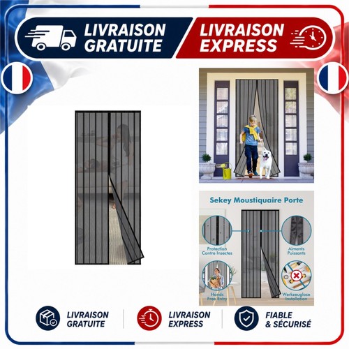 Moustiquaire porte - moustiquaire, de