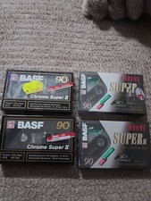 4 Cassettes Audio Vierge