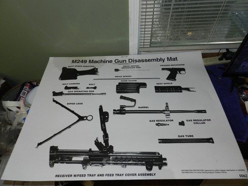 Vintage m249 machine gun - vintage,