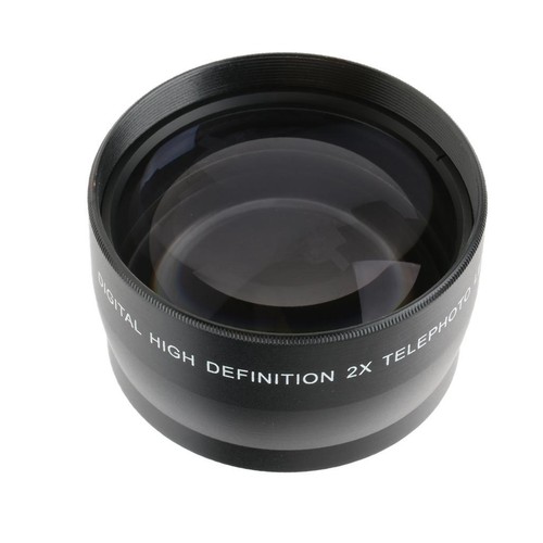 Objectif photo - objectif, à