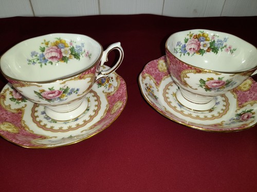 Tasses soucoupes fleuries - tasses,