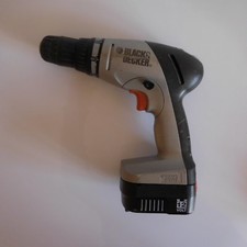 BLACK & DECKER HP122KD N3293 Cordless Drill Currency Screwdriver Percussion