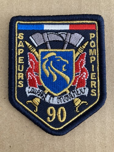 Ecusson pompiers sdis - pompiers, 90