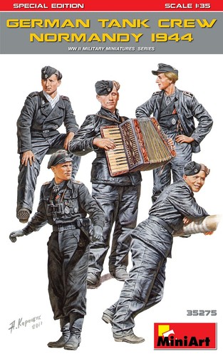 Miniart german tank crew - 1:35,