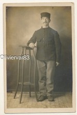 1916 Photo Postcard - Military Soldier BELGE Army Belgium