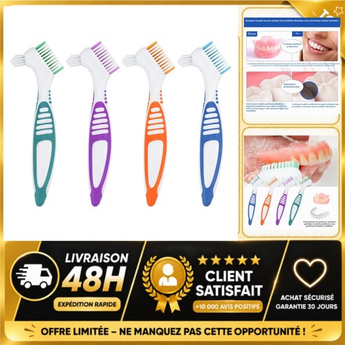 Lot brosses à dentier - de,