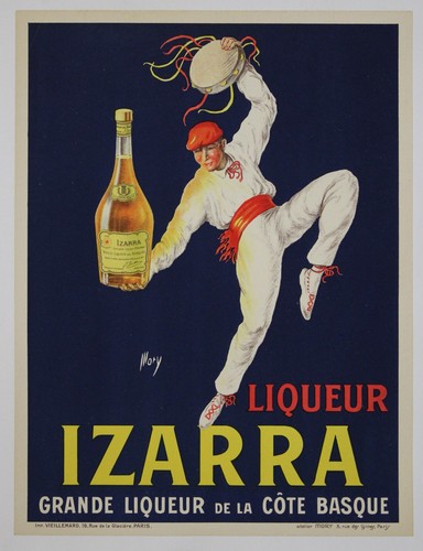 Mory liqueur izarra - izarra, circa
