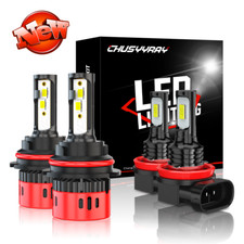 For Ford Focus 2005 2006 2007 LED Headlight Hi/Low Beam Fog Light Bulbs Qty4