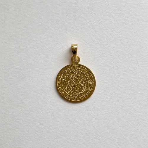 Pendentif disque phaistos - phaistos, en