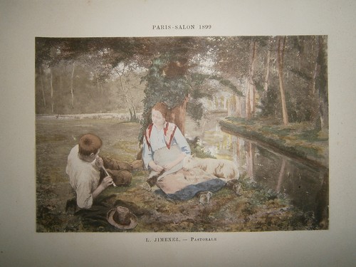 Engraving 1899 color - engraving, 19°
