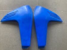 Suzuki TS50 W Tank Cover Panels/ Fairings/ Cowls in Blue - 475111 & 47521 13600