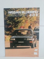 Catalogue Nissan Bluebird