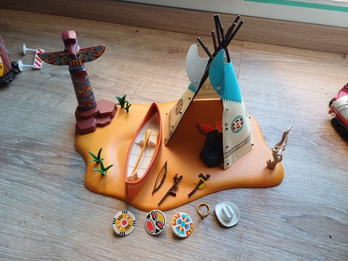 Playmobil 4012 campement - playmobil,