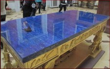 Table En Pierre De Lapis