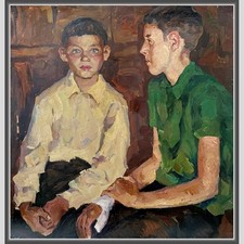 Peinture À L’Huile Portrait