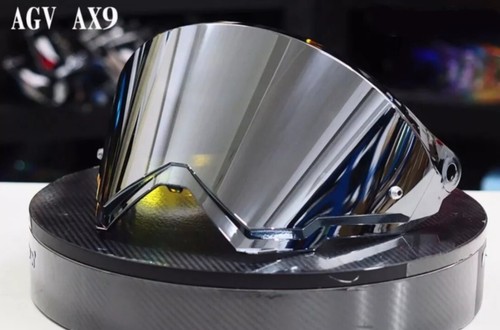 Agv ax9 visor silver - agv,