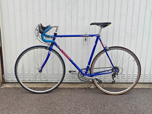 Vélo course vintage - vélo, bleu