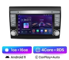 Radio 2 Din 7" Pour Fiat Bravo