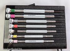 7 TOURNEVIS French micromechanical jeweler watchmaker jeweler in box beco