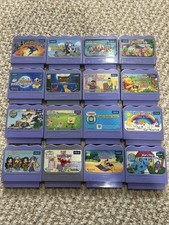 Lot of 16 VTech V.Smile /V Smile Pocket Learning System Video Game Cartridges