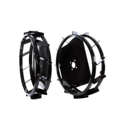 Paire roues métalliques - roues,