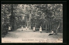 Old postcard Champrosay, Sanatorium Minoret - part of Diabolo 