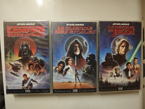 Lot vhs star wars thx - 3,