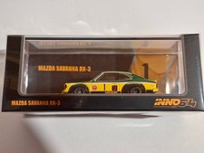 INNO64 Mazda Savanna RX3 Katayama Racing Livery, yellow/green (CP18)
