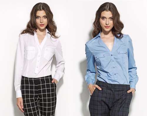 Chemise femme manches longues