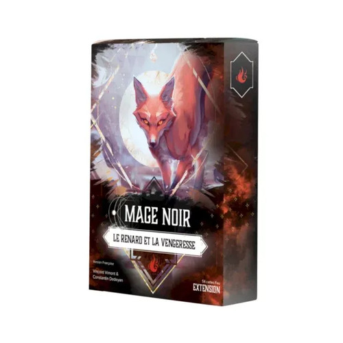 Mage noir extension feu le - :,