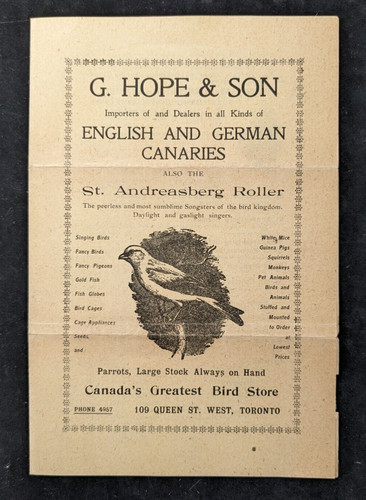 Original antique hope son - g.,