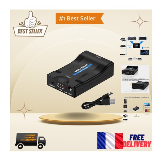 Adaptateur hdmi vers - vers, scart