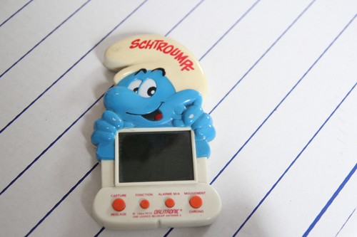 Jeu électronique schtroumpfs - électronique,