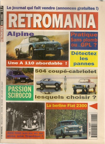 Retromania peugeot 504 - retromania,