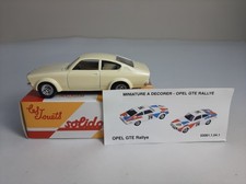 Voiture OPEL GTE Rallye 1978 [miniature à décorer] - Echelle 1/43 - Solido