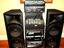 Vendor DJ Full System Intense Cerwin-Vega Speakers,Gemini MP302,3000 Watt Amp+