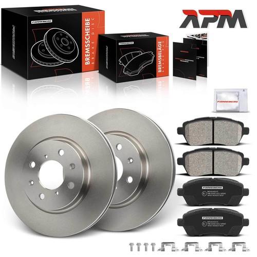 Disque frein plaquettes avant - disque,