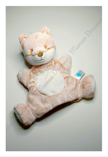 Doudou plat marionnette - doudou, renard