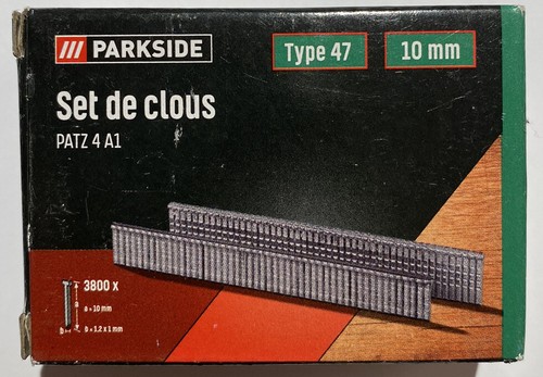 Parkside pointes agrafeuse - pointes,