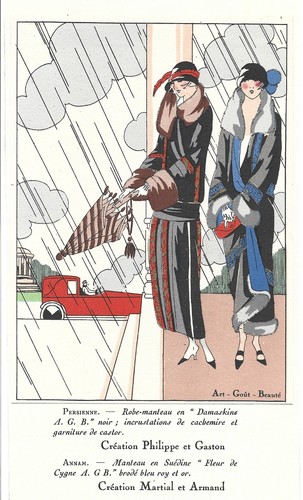 Gravures pochoir extraites