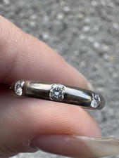 Alliance En Or Blanc 750/1000