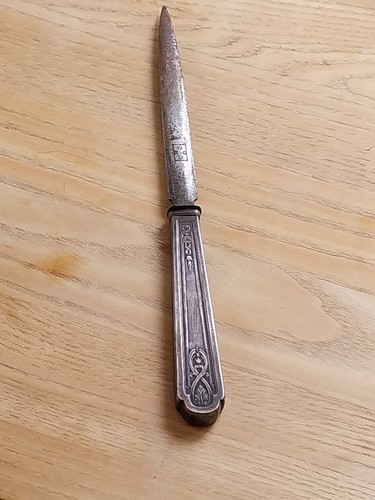 Coupe papier argent ancien - argent, fin