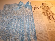 3 KITS découpés VETEMENT  poupee .Francoise   MODES ET TRAVAUX ( années/50)