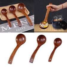 Louche En Bois / Cuillère De Service, Cuillère à Soupe En Bois, Outils De