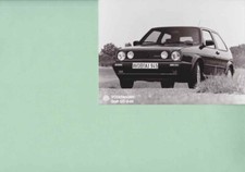photo de presse / press photo original VW Golf GTI G60 1991