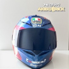 AGV K-3 SV Guy Martin Full Face Helmet Motorcycle Pink Blue Size M
