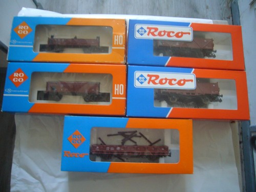 Lot wagons roco echelle - 5,